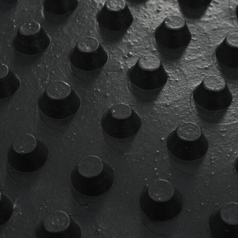Afvoerfolie noppen 400 g/m² 0,5x20 m HDPE 6