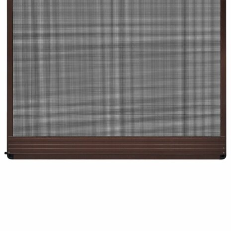 Hordeur met scharnieren bruin 120 x 240 cm 3