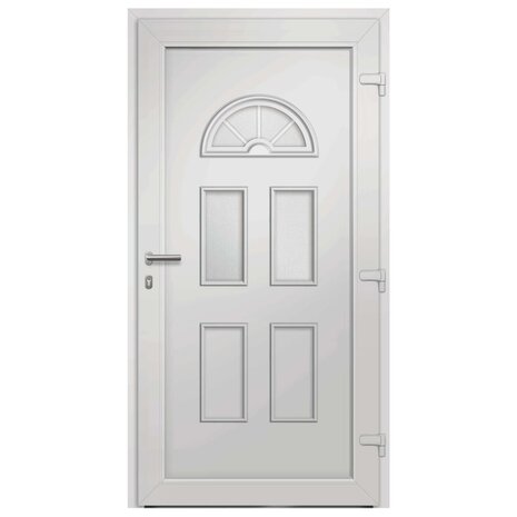 Voordeur 88x208 cm wit 5