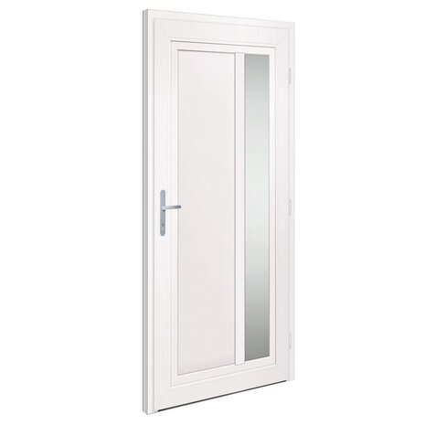 Voordeur 98x208 cm PVC antracietkleurig 4