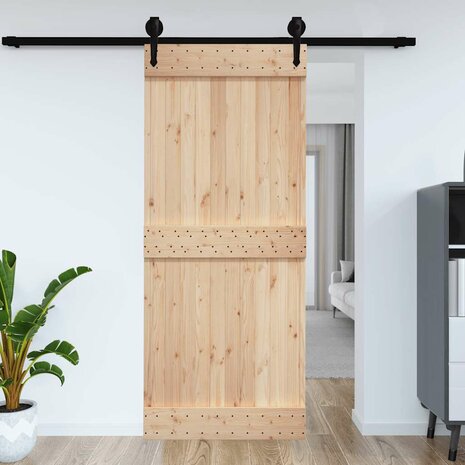 Deur NARVIK 95x210 cm massief grenenhout 1