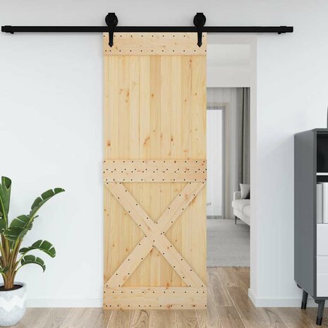 Deur NARVIK 85x210 cm massief grenenhout 1