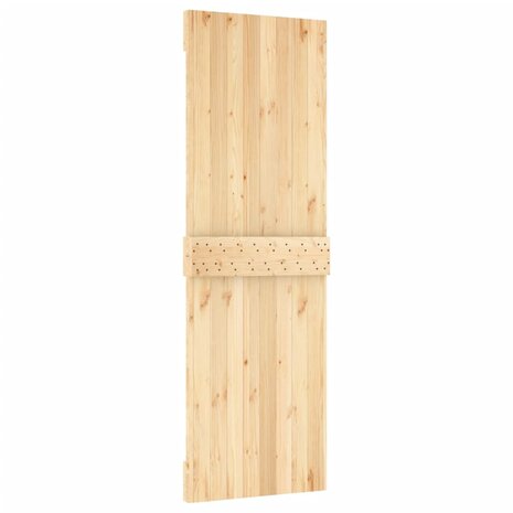 Schuifdeur met beslag 70x210 cm massief grenenhout 5