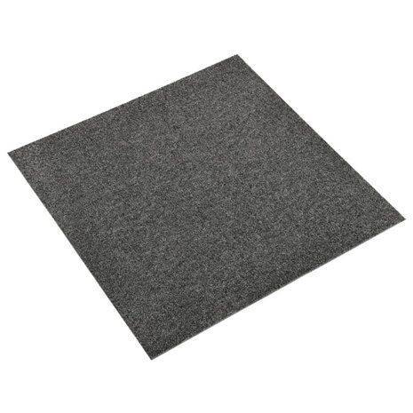 Tapijttegels 20 st 5 m² 50x50 cm antraciet 2