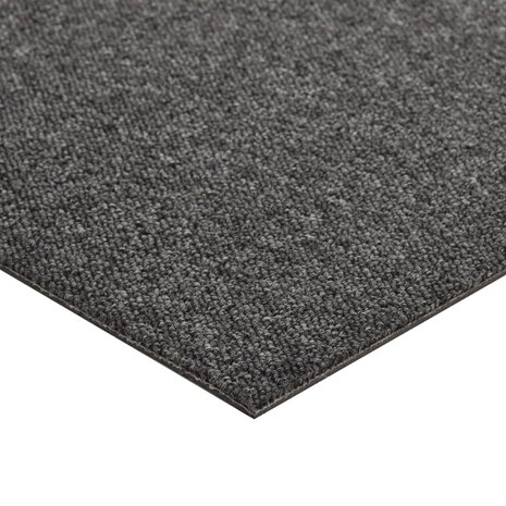 Tapijttegels 20 st 5 m² 50x50 cm antraciet 6