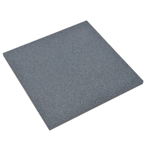Valtegels 18 st 50x50x3 cm rubber grijs 3