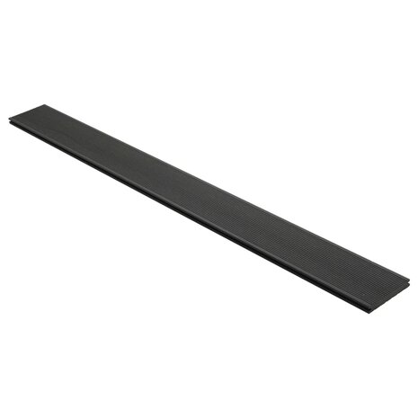 Terrasplanken met accessoires 10 m² 2,2 m massief HKC zwart 6