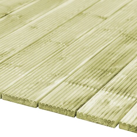 Terrasplanken 40 st 5,8 m² 1 m geïmpregneerd massief grenenhout 3