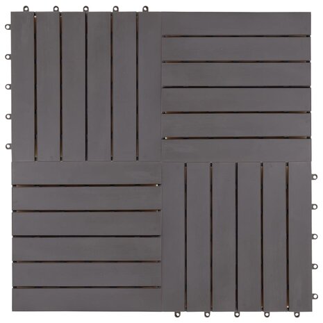 Terrastegels 20 st 30x30 cm massief acaciahout greywash 3