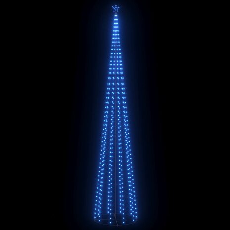 Kegelkerstboom 752 blauwe LED&apos;s 160x500 cm 2