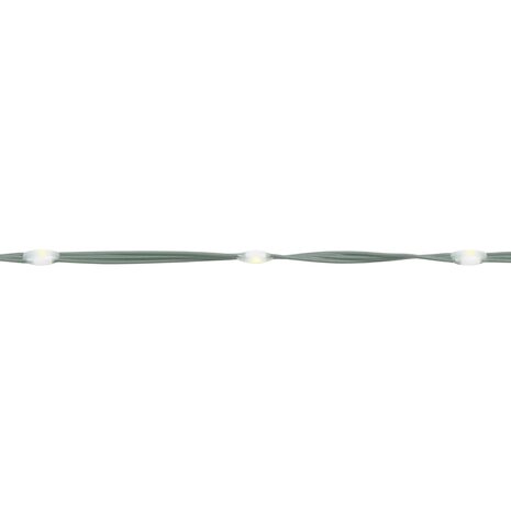 LED-kerstboom aan vlaggenmast 1534 LEDs warm wit 500 cm 7