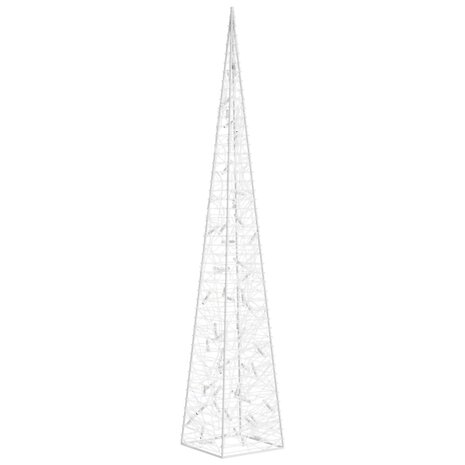 Lichtkegel decoratief LED 120 cm acryl meerkleurig 3