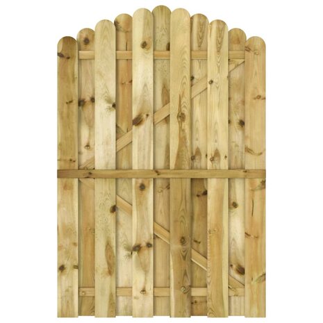 Poort 100x150 cm geïmpregneerd grenenhout 2