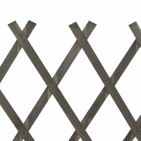 Tuinlatwerk 120x90 cm massief vurenhout grijs 6