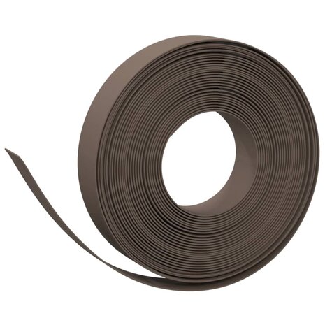 Tuinranden 5 st 10 m 10 cm polyetheen bruin 3