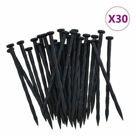 Gazonrand flexibel met 30 pinnen 10 m 5 cm 5