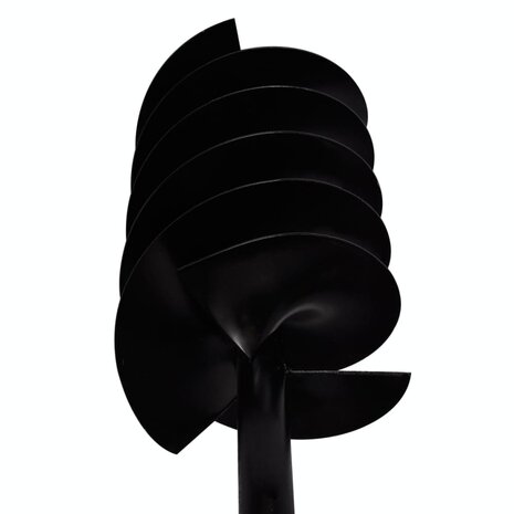 Grondboor met handvat en schroefkop 180 mm (zwart) 5
