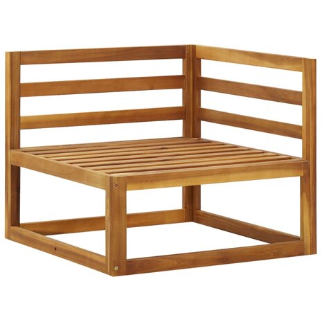 Hoekbanken 2 st met kussens sectioneel cr&egrave;mewit 6