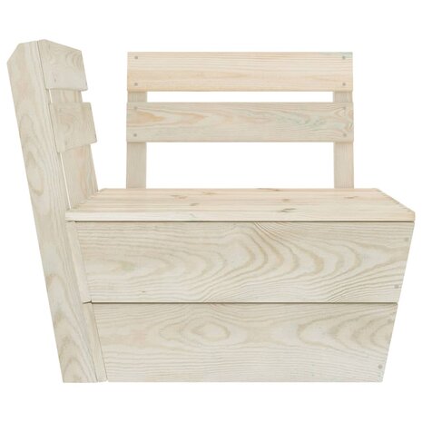 Hoekbank sectioneel pallet geïmpregneerd vurenhout 2