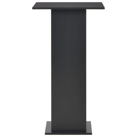 Bartafel 60x60x110 cm zwart 3