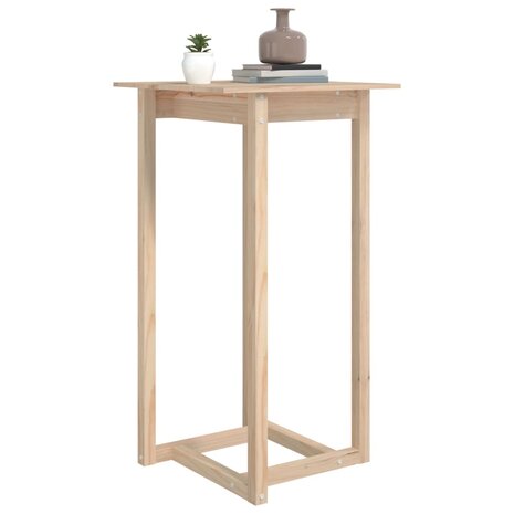 Bartafel 60x60x110 cm massief grenenhout 5