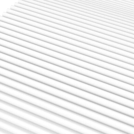 Schuimmatras voor kinderen hardheid H2 H3 80x160 cm wit 6