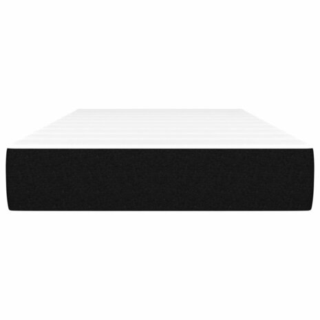 Pocketveringmatras 90x190x20 cm stof zwart 3