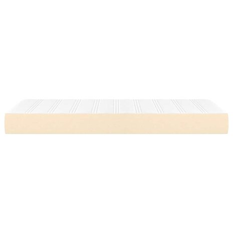 Pocketveringmatras voor kinderen 80x160 cm stof crèmekleurig 4