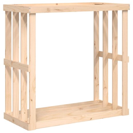 Houtblokhouder 108x52x106 cm massief grenenhout 2