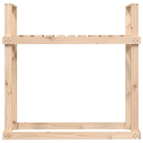 Haardhoutrek 110x35x108,5 cm massief grenenhout 5