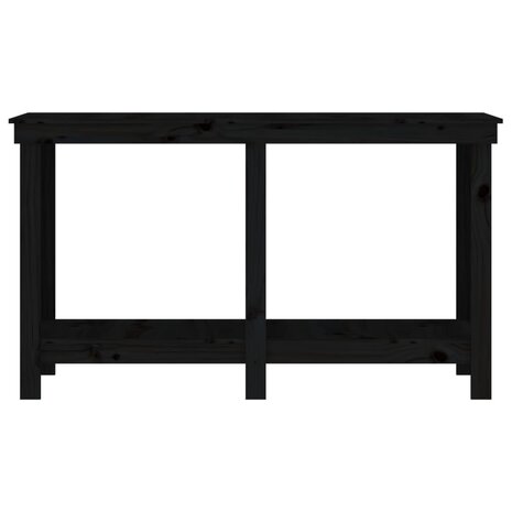 werkbank 140x50x80 cm massief grenenhout zwart 5