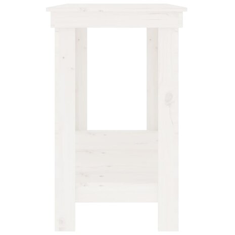 Werkbank 180x50x80 cm massief grenenhout wit 6