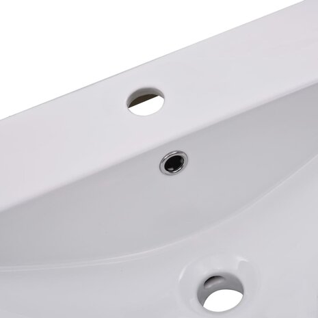 Inbouwwastafel 101x39,5x18,5 cm keramiek wit 5
