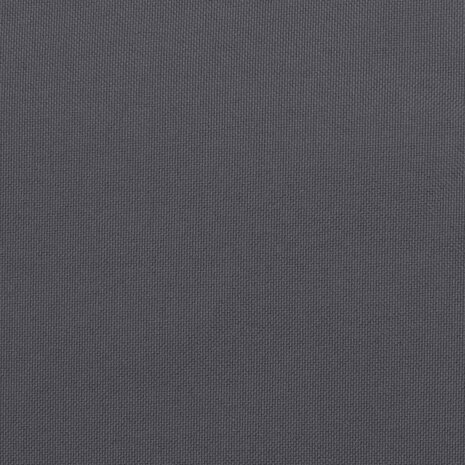Ligbedkussen 186x58x3 cm oxford stof antracietkleurig 9