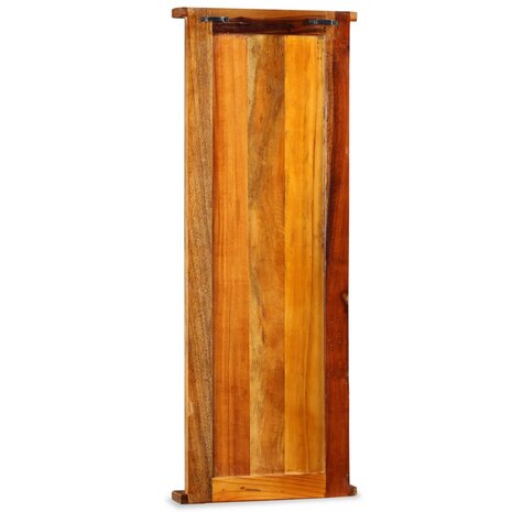 Kapstokken 2 st 38x100 cm massief gerecycled hout 7
