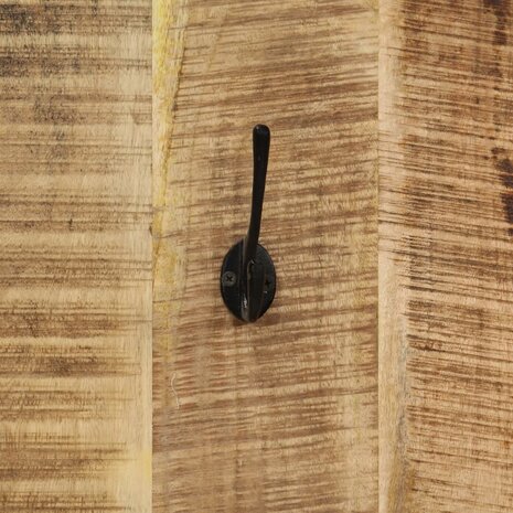 Wandkapstokken 2 st 36x110x3 cm massief mangohout 7