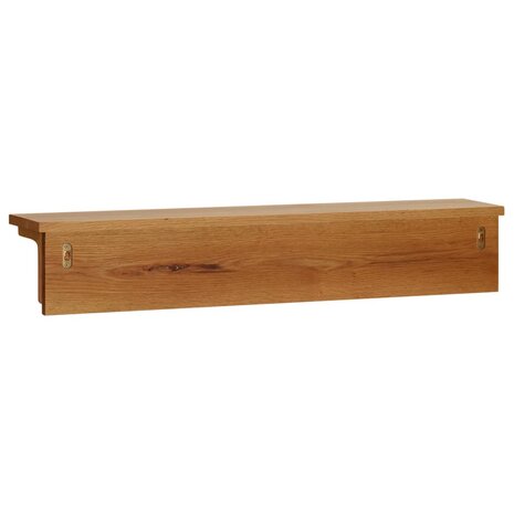 Kapstok 90x16x16 cm massief eikenhout 4