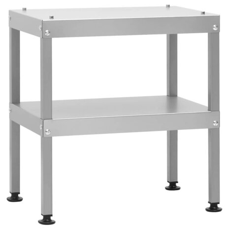 BBQ-rookoven met tafel gegalvaniseerd staal 7