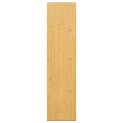 Wandschap 80x20x4 cm bamboe 2