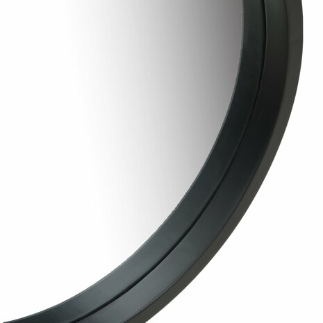 Wandspiegel met band 40 cm zwart 3
