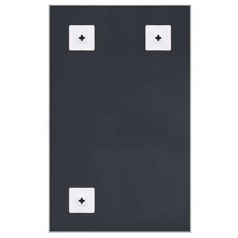 Spiegel 70x50 cm zilverkleurig 3