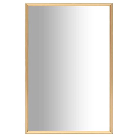 Spiegel 60x40 cm goudkleurig 1