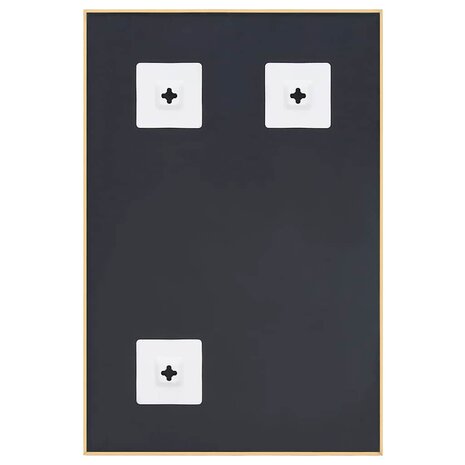 Spiegel 60x40 cm goudkleurig 4