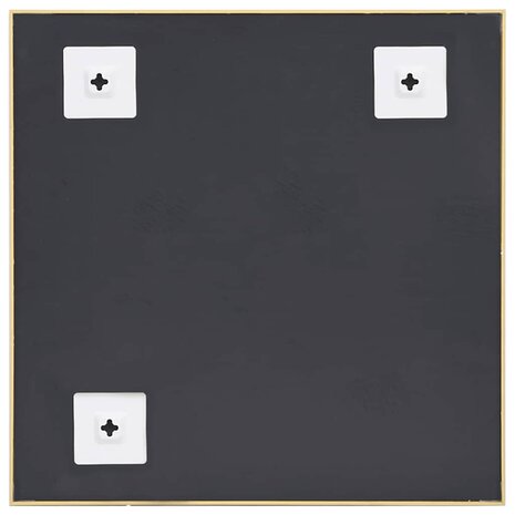 Spiegel 60x60 cm goudkleurig 4