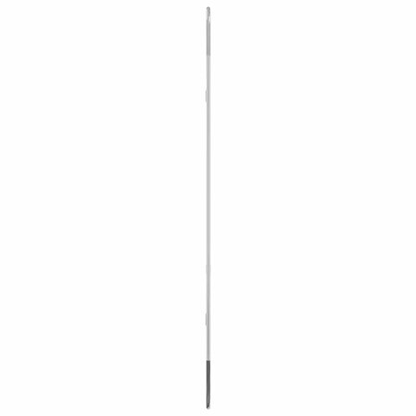 Wandspiegel 80x35 cm ovaal zilverkleurig 4