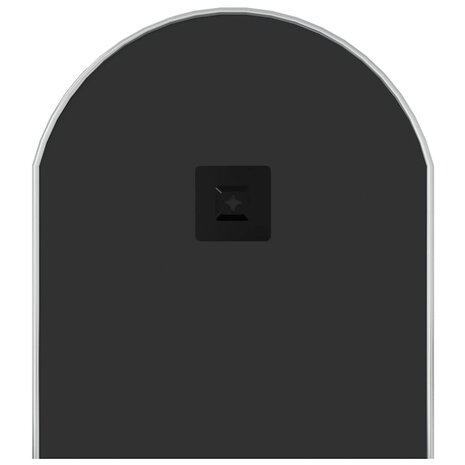 Wandspiegel 80x35 cm ovaal zilverkleurig 5
