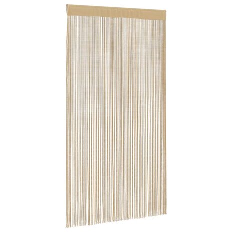 Draadgordijnen 140x250 cm beige 2 st 3