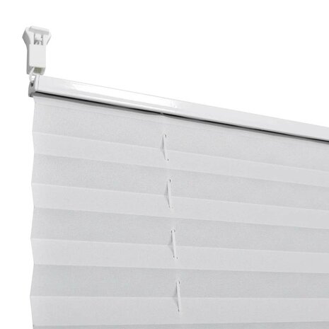 Plisséjaloezie 40x100 cm wit 6