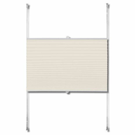 Plisséjaloezie 40x125cm crème 4