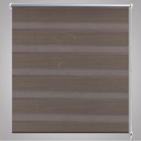 Duo Rolgordijn 60x120cm Koffiebruin 4